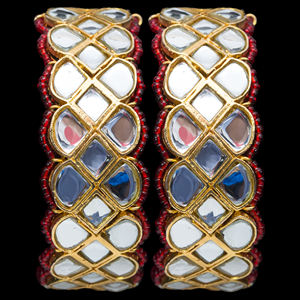 Brazaletes de Diseño Clásico Chapados en Oro de 24K para Mujer, Joyería Islámica de Latón y Aleación de Zinc con Circonita, Novedad 2024 - Product Image 3