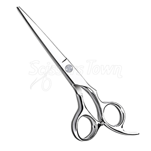 Ciseaux de coiffeur en acier inoxydable de haute qualité avec logo personnalisé, poignée durable et lames de coupe de précision - Product Image 1