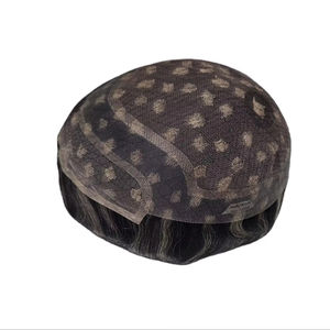 Postizo y Peluca de Cabello Humano 100% Remy Virgen Chino, Prótesis Capilar Taz Hair BD con Frente de Encaje y Ondas al Agua - Product Image 6