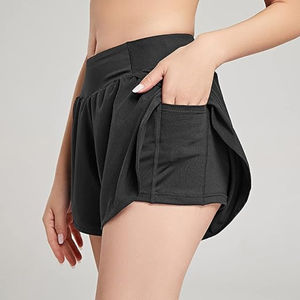 Activewear Short de tennis en polyester pour femmes Fabricant de gros Short d'entraînement en polyester pour femmes Short en polyester pour femmes - Product Image 3