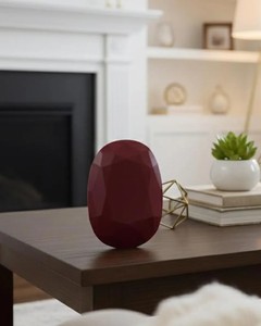 Rubí Grande Calentado de 7000 Quilates, Corte Oval Facetado, Piedra de Rubí Natural Suelta, Rubí Oval Facetado Extra Grande Calentado - Product Image 3