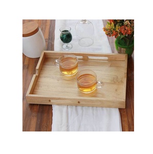 Plateau de service en bois et plateau de service en bois de fournisseur professionnel forme carrée et échantillon gratuit de produit Offre Spéciale - Product Image 5