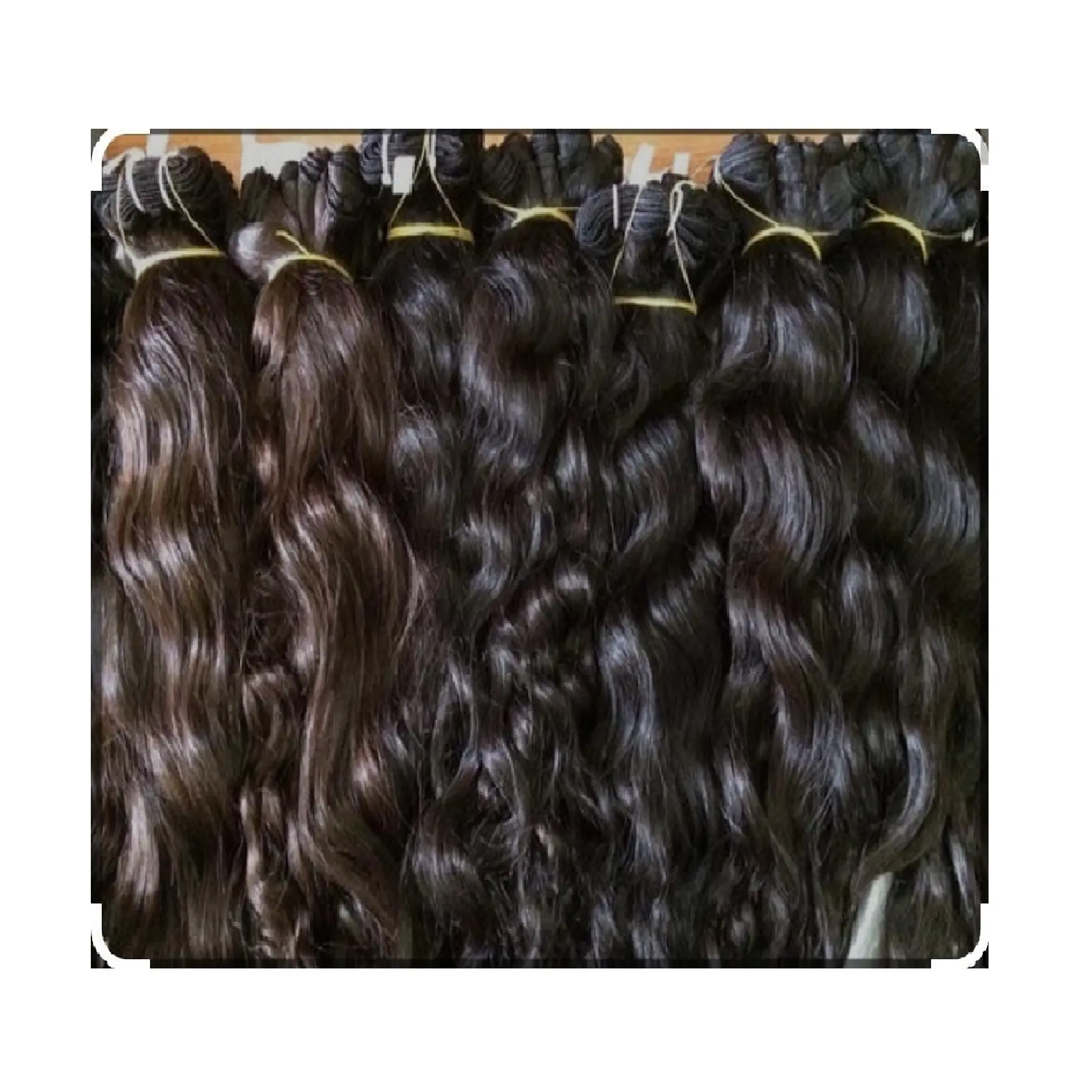 Premium Quality Single Donor raw temple indian hair 100% raw unprocessed hair for women