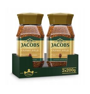Café instantané Jacobs Cronat Gold 200g, mélange robuste, approvisionnement en vrac pour les cafés et les services de traiteur - Product Image 6