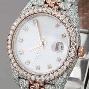 นาฬิกากลไกสำหรับผู้ชาย VVS เพชรโมอิส - Product Image 3