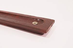 Brûleur d'encens traditionnel en bois durable avec un long récupérateur de cendres pour l'utilisation religieuse d'agarbatti à la maison, au temple, au bureau - Product Image 2