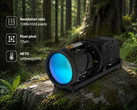 Module de caméra thermique MWIR refroidi 1280x1024, capteur d'imagerie infrarouge MCT, caméra IR à ondes moyennes pour la détection longue portée