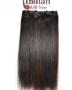 Lots de Cheveux Humains Indiens 100% Naturels, Raides, Vierge, Cuticules Alignées, Vente en Gros, Couleur Noire, Tissage Profond Lâche, Pour l'Exportation - Product Image 1