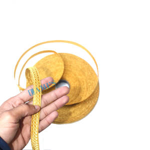 Trenzas de oro francés de alta calidad, cordones, adornos de alambre de lingotes, adornos de galón uniformes con cuentas, artesanía textil, borde de accesorio OEM - Product Image 5