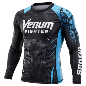 Camiseta de Compresión Venum de Manga Larga, Secado Rápido, Ecológica, de Poliéster y Spandex, para Surf y Actividades al Aire Libre - Product Image 1