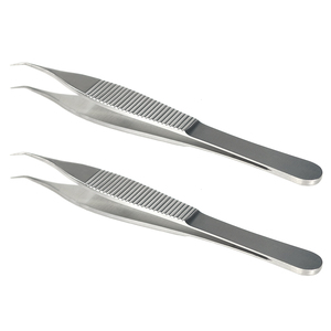 Pinset transplantasi rambut baja tahan karat pinset transplantasi Fue <span class=keywords><strong>Forceps</strong></span> rambut bedah - Product Image 2
