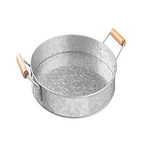 Plateau de service galvanisé décoratif de qualité créative pour la maison pour accessoires de cuisine plateau de service alimentaire à prix attractif - Product Image 3