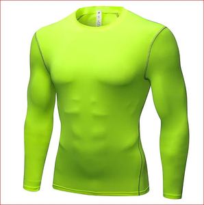 Protection contre les éruptions cutanées à manches longues et Compression pour homme, qualité sportive, vente en gros, pour adultes - Product Image 5