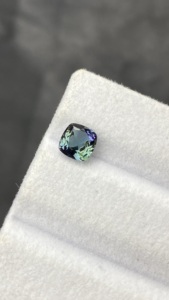 Solo en mi tienda, 6 MM, Color más raro Certificado de tanzanita Natural, Cojín cuadrado, piedra cortada, zoisita Natural, limpieza de Ojos de 1,04 quilates - Product Image 4