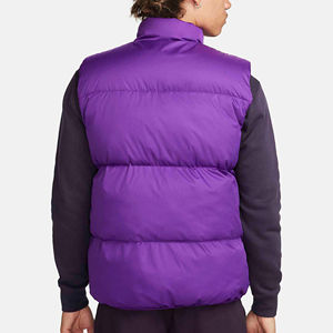 Nouveau personnalisé de haute qualité personnalisé léger gilet chaud hiver fermeture éclair sans manches veste 2025 grande taille hommes à manches courtes gilets - Product Image 2