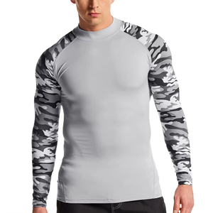 Rashguard pour hommes en sublimation, logo personnalisé, vêtements d'arts martiaux, rashguard d'entraînement, rashguard de Jiu Jitsu BJJ - Product Image 1
