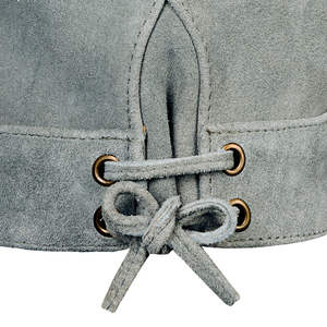 <b>Men's</b> New Fashion Unisex High Waist Light Color Leather <b>Shorts</b> with Embroidered Design <b>Men's</b> Lederhosen - Product Image 2