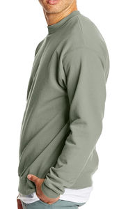 O-Neck Oversized Sweatshirts Custom Street Wear Winter <b>Warm</b> <b>Fleece</b> Hip Hop Style Embroidered Plain Dyed Techniques Breathable - Product Image 5