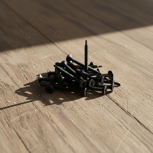 Vis pour cloisons sèches classe 8.8, filetage standard, pointe de forage, tête bombée/tête plate, revêtement phosphate noir/gris, acier inoxydable/acier au carbone pour - Product Image 1