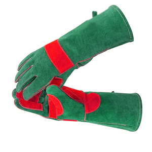 ถุงมืองานเชื่อมหนังวัวแบบเต็มนิ้ว - Product Image 6