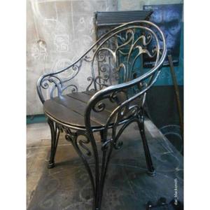 Chaise en métal élégante de haute qualité avec une excellente stabilité renforcée et un design contemporain luxueux - Product Image 4