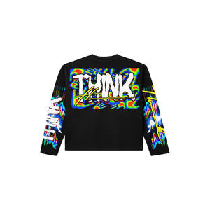 2026 New Heavyweight 100 Cotton Hoodie Top Quality Custom Puff Print Popular Streetwear Tracksuit <b>Sweatshirt</b> for Men - Product Image 5