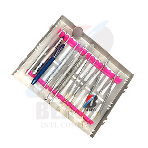 Micro Ciseaux Porte-Aiguille Molt Ascenseur Périosté Sonde Parodontale Kit de Microchirurgie instruments - Product Image 4