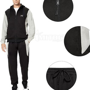 Trajes Deportivos Personalizados de Talla Grande para Hombre, 100% Algodón de Alta Calidad, Resistentes al Viento, de Secado Rápido, Antibacterianos, para Primavera, Uso Adulto - Product Image 4