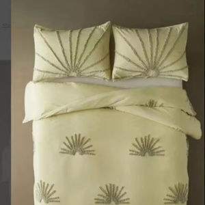 Ensemble de housses de couette en coton 100% de luxe, taille king, design capitonné, ensembles de couettes, literie, housses de couette lavées, fabrication directe - Product Image 1