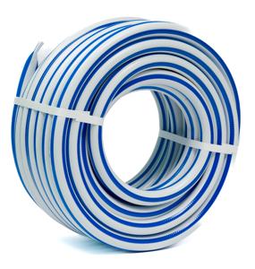 Gran oferta, 3/4 \ ", PVC de jardín de manguera de agua, juego de tuberías de plástico de 19mm, carrete de riego Flexible maniobrable ligero, rendimiento de alto costo - Product Image 1