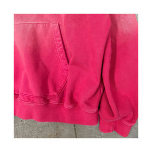 Fabricants de vêtements Logo personnalisé 3d Puff Foam Print Acid Wash Sweat à capuche 100% coton lourd Sweat à capuche de haute qualité pour hommes - Product Image 3