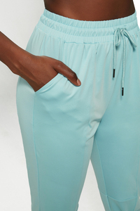 Pantalones de chándal ajustados para mujer de etiqueta privada Pedido a granel Pantalones de chándal ajustados para mujer Pantalones de chándal de marca personalizada para mujer - Product Image 3