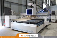 Centro de Procesamiento CNC para Trabajar la Madera MS8 2130LB ATC con Etiquetado Automático para la Fabricación de Muebles