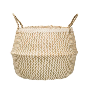 Panier de rangement en jonc de mer tissé à la main couleur personnalisée directement du fabricant du Vietnam - Product Image 3