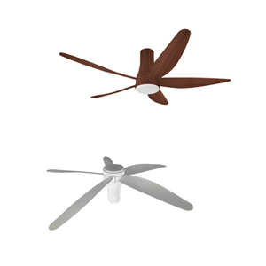 Ecofan-Ventilateur de plafond de luxe haut de gamme en plastique ABS lumière LED AC livraison rapide hôtels fabricant vietnamien économie d'énergie décoratif - Product Image 2