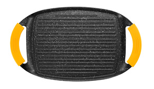 Piastra grill ondulata compatibile con induzione 36x23cm. (Ibili 406023) - Product Image 4