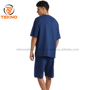 Summer New Men Casual <b>Shorts</b> <b>Sets</b> Color <b>Short</b> Sleeve T Shirt <b>Shorts</b> Solid <b>Set</b> Men's 2 Pieces <b>Sets</b> - Product Image 2