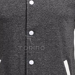 Nouvelle Arrivée Veste d'Hiver Légère en Laine 100% Écologique Style Letterman Col Montant Dernière Tendance Décontractée pour Hommes en Promotion en Ligne - Product Image 5