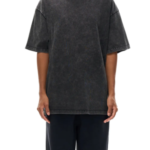 เสื้อยืดผู้ชายสั่งทำพิเศษ ผ้าหนัก 230 กรัม พิมพ์ลายโลโก้ด้านหน้า สไตล์วินเทจ โอเวอร์ไซส์ ลำลอง พิมพ์สกรีน เป็นมิตรกับสิ่งแวดล้อม แห้งเร็ว - Product Image 3