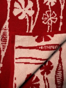 100% Fairtrade Coton Biologique Tricoté Réversible Imprimé Floral Serviette De Cuisine Antimicrobien À Séchage Rapide Jetable - Product Image 3