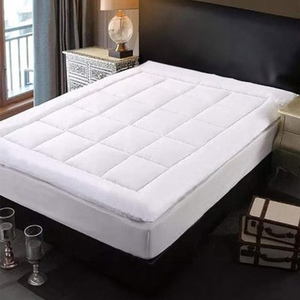 Two-Layer <b>Super</b> Microfiber <b>King</b> Size <b>Mattress</b> <b>Topper</b> 14 cm Rubber Frame 200x160 cm Hypoallergenic Pads <b>Mattress</b> Pads <b>Toppers</b> - Product Image 1