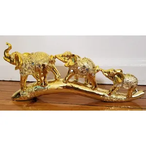 ประติมากรรมโลหะแบบแอบสแตรกต์รูปลูกโลกที่เรียบง่ายการตกแต่งโต๊ะผู้บริหารของตกแต่งรูปคลื่นทะเลลึกทำจากซาฮิดอินเดียโมเดล ZE-3381H - Product Image 1