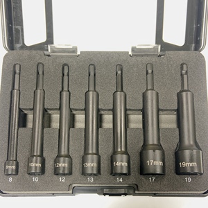 9PCS Extra Deep <b>Socket</b> Nut Setter 110L 8-<b>19MM</b> Packed in Box - Product Image 2