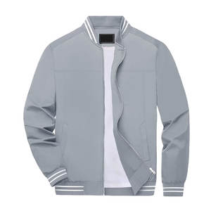 Professional Casual Bomber <b>Jacket</b> for <b>Men</b> Stand Collar Winter Style with Letter Pattern Best Material Reasonable Price - Product Image 1