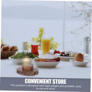 Chandeliers Vintage rotatifs décor de mariage décor de Table décor de bureau porte-bougie chauffe-plat en bois decoraciones para salas de - Product Image 6