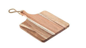 Bloc à découper rectangulaire en bois pour la cuisine, compatible lave-vaisselle, durable et écologique pour une préparation alimentaire pratique - Product Image 2