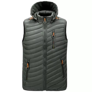 OEM Custom Logo Breathable <b>Puffer</b> Vest For Men <b>Jacket</b> Women and Men Sleeveless Quilted Winter Wear Vest Made in Pakistan - Product Image 6