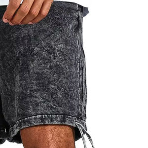 Nuevo precio al por mayor diseño personalizado hombres ácido lavado pantalones cortos ropa casual tamaño adulto con color personalizado pantalones cortos para hombres - Product Image 4
