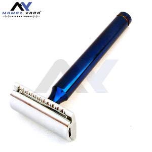 Maquinilla de Afeitar de Seguridad de Alta Calidad para Hombre, Cuchillas de Doble Filo, Maquinillas de Afeitar de Seguridad para el Cuidado Masculino de la Mejor Calidad, Maquinillas de Afeitar de Seguridad No Desechables - Product Image 5