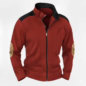 Classic Varsity Jacket | <b>Men</b> Letterman Jacket | Contrast Sleeves | Custom Embroidery OEM Service - Product Image 1